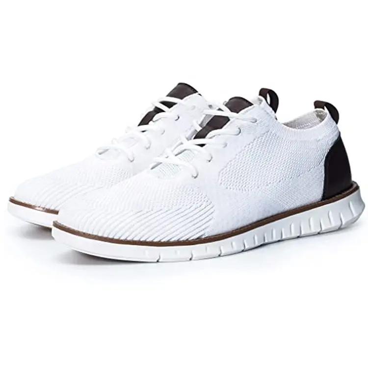 China High Quality Lightweight Slip Resistant Running Knitting Casual Shoes Men Sneakers